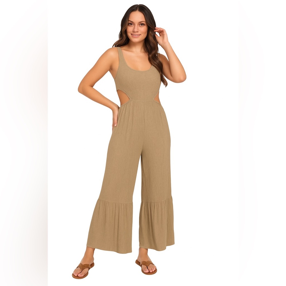 Rolla Costerβ Cut Out Wide Leg Romper size M